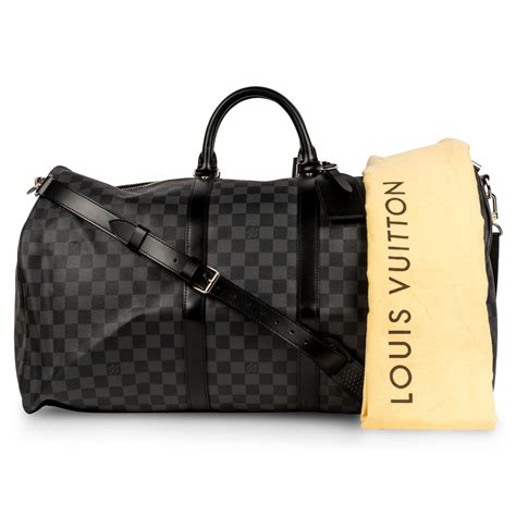 canwan louis vuitton keepall|Keepall Bandoulière 50 Damier Graphite Canvas .